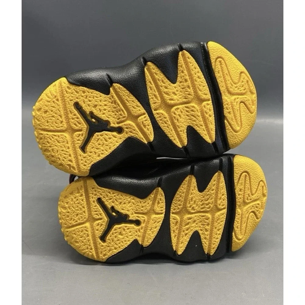 Nike Air Jordan Drip 23 (TD) Rain Boots CT5799-706 Yellow Black Toddler Size 5C